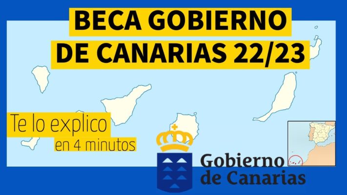 Solicita ahora las becas del Gobierno de Canarias para el curso 22/23
